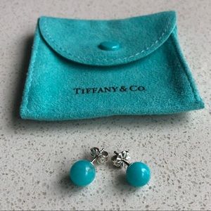 Tiffany & Co. Amanzonite Ball Earrings